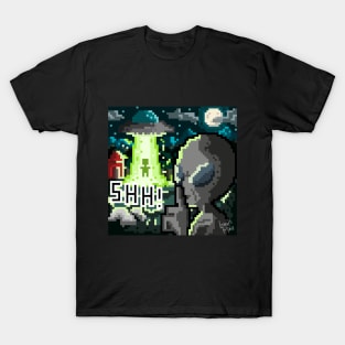 Alien Abduction by Leinad's Mind T-Shirt